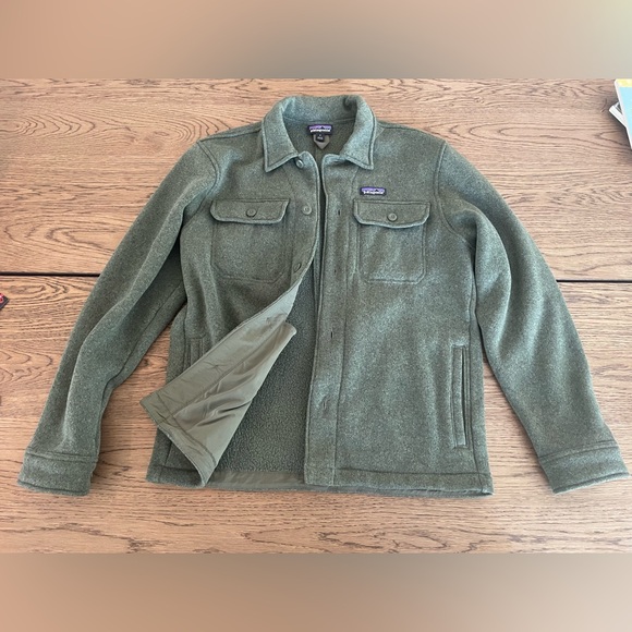 Patagonia Better Sweater Shirt Jacket in Green (Men’s medium) - Picture 2 of 3
